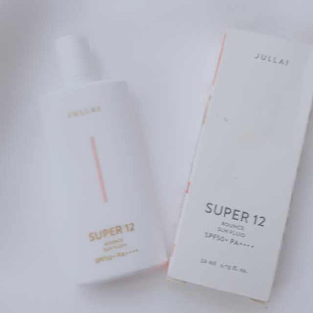슈퍼 12 바운스 선 플루이드 SPF50+ PA++++ 리뷰 사진