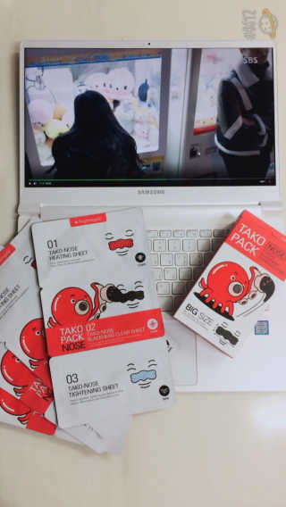 나이팅게일 TAKO PACK NOSE [문어코팩] — 5점을 준 리뷰어가 2016년 12월 올린 사용 사진