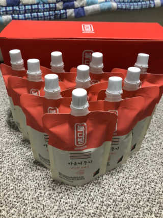 자연원 복다방 2종 100ml 10포씩 — 5점을 준 리뷰어가 2018년 12월 올린 사용 사진