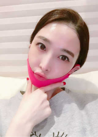 스케덤 펩타이드 리프팅밴드 — 3.5점을 준 리뷰어가 2019년 2월 올린 사용 사진