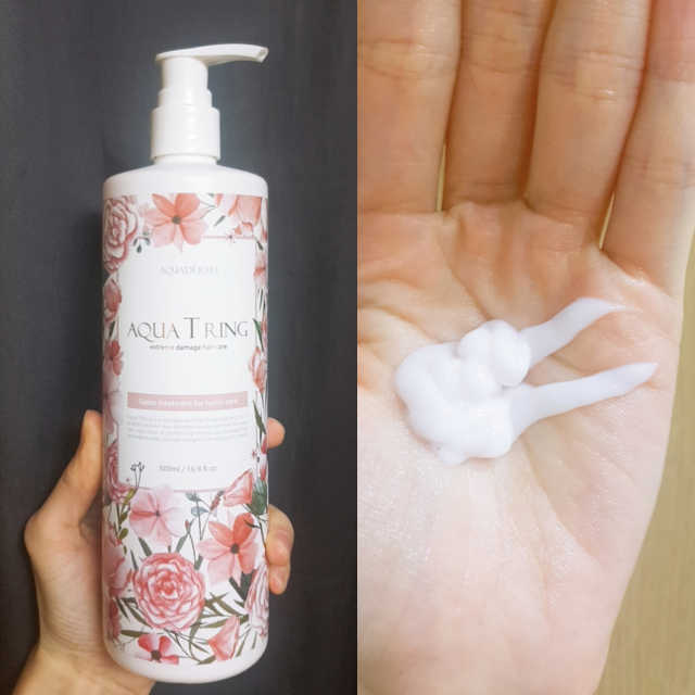 아쿠아티링 익스트림데미지 헤어케어 500ml 리뷰 사진