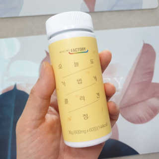 힐링팩토리 오늘도 가볍게 저분자 피쉬 콜라겐 정 — 4.5점을 준 리뷰어가 2020년 3월 올린 사용 사진