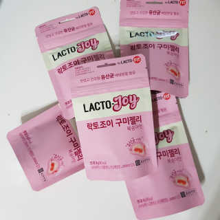 락토조이 구미젤리 복숭아맛 — 5점을 준 리뷰어가 2019년 8월 올린 사용 사진