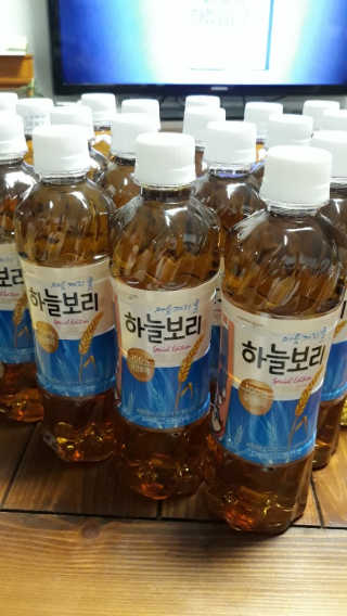 웅진식품 19년 하늘보리 열두보리 스페셜 에디션 — 5점을 준 리뷰어가 2019년 7월 올린 사용 사진