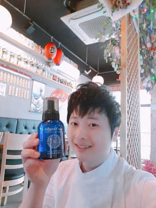디어본 한번에 샴푸 에센스 로션 세트 — 5점을 준 리뷰어가 2018년 12월 올린 사용 사진