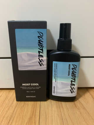 바디홀릭 다우트리스 라인 바디미스트 100ml — 4점을 준 리뷰어가 2019년 7월 올린 사용 사진