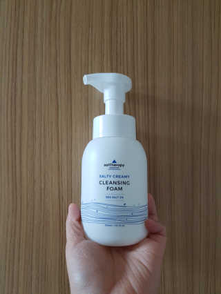 솔테라피 솔티 크리미 클렌징폼 300ml — 4점을 준 리뷰어가 2019년 4월 올린 사용 사진