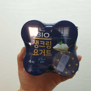 [매일 바이오] 생크림요거트 플레인 12개 + 유자 12개 — 5점을 준 리뷰어가 2019년 7월 올린 사용 사진