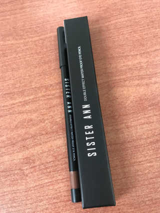 씨스터앤 더블이펙트 워터푸르프 아이펜슬 6종 택1 — 5점을 준 리뷰어가 2018년 4월 올린 사용 사진