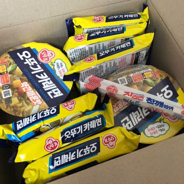오뚜기카레면 2차 모집 리뷰 사진