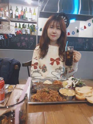 [바바코아 문래점] 스페어립플래터 — 5점을 준 리뷰어가 2020년 1월 올린 사용 사진