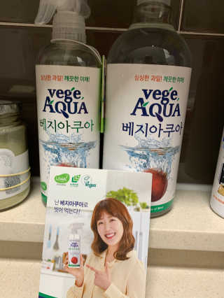 베지아쿠아 475ml + 리필 1000ml 1Set — 5점을 준 리뷰어가 2019년 10월 올린 사용 사진