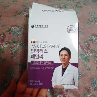 라플레 유해균을 이겨 튼튼한 장으로,  인빅터스 패밀리 — 5점을 준 리뷰어가 2019년 10월 올린 사용 사진