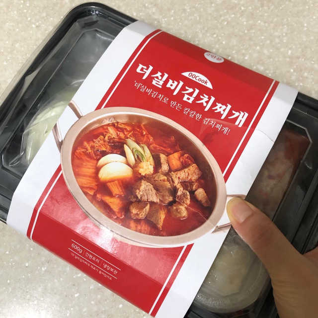 땡땡쿡 더실비김치찌개 2인분 710g 라면사리 포함 리뷰 사진