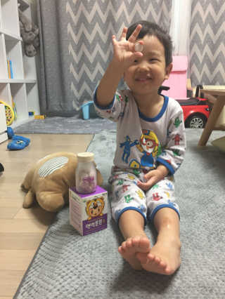 라이프스토리 어린이영양제 면역튼튼 — 3점을 준 리뷰어가 2017년 11월 올린 사용 사진