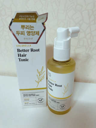달리프 클로렐라 베러 루트 헤어토닉 100ml — 5점을 준 리뷰어가 2020년 1월 올린 사용 사진