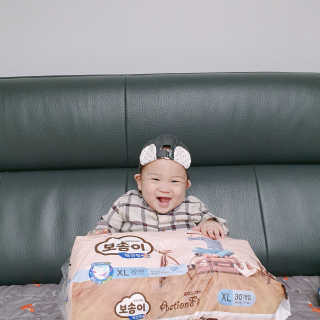 보솜이 액션핏 팬티형 — 5점을 준 리뷰어가 2019년 4월 올린 사용 사진