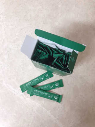 네츄럴굿띵스 속편한 다이어트 30포 — 4점을 준 리뷰어가 2019년 11월 올린 사용 사진