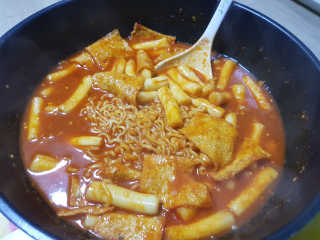 화곡미담 옛날 떡볶이 — 5점을 준 리뷰어가 2020년 3월 올린 사용 사진