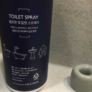 셀로몬 토일렛 스프레이 500ml — 5점을 준 리뷰어가 2018년 5월 올린 사용 사진