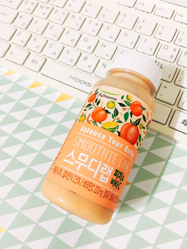 스무디랩 피치&비타 리뷰 사진