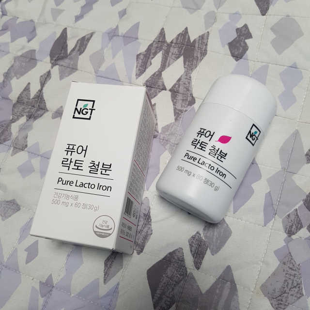 퓨어 락토 철분 60일분 리뷰 사진