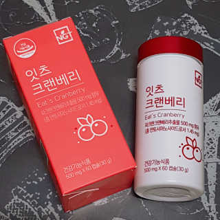 네츄럴굿띵스 잇츠 크랜베리 1병 30일분 — 4점을 준 리뷰어가 2019년 11월 올린 사용 사진