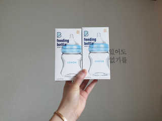 유비맘 신생아젖병 120ml 트리플팩_ 젖꼭지 포함 — 5점을 준 리뷰어가 2020년 2월 올린 사용 사진