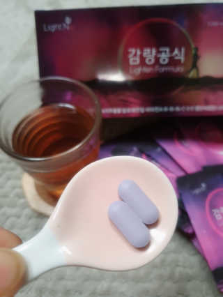 [감량공식] 다이어트 건강기능식품 — 5점을 준 리뷰어가 2019년 12월 올린 사용 사진