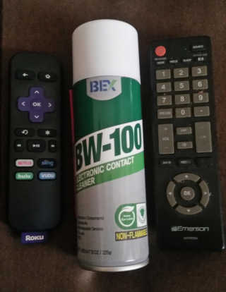 BW-100, 전자 접점 클리너 — 5점을 준 리뷰어가 2019년 8월 올린 사용 사진