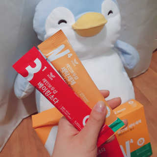 레인보우샵 올인원세탁세제,베이킹소다 스틱포6개입+세탁조클리너 — 4.67점을 준 리뷰어가 2018년 3월 올린 사용 사진