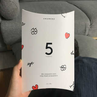 누메로 5 바이탈 포인트업 마스크팩 — 5점을 준 리뷰어가 2018년 2월 올린 사용 사진