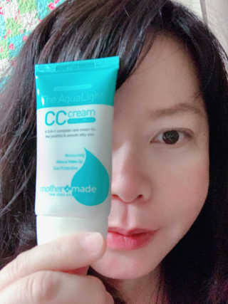 마더메이드 더 아쿠아라이트 CC크림 SPF50+ PA+++ — 5점을 준 리뷰어가 2019년 6월 올린 사용 사진