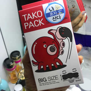 나이팅게일 TAKO PACK NOSE [문어코팩] — 5점을 준 리뷰어가 2018년 7월 올린 사용 사진