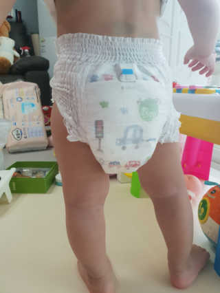 보솜이 액션핏 팬티형 — 4점을 준 리뷰어가 2019년 4월 올린 사용 사진