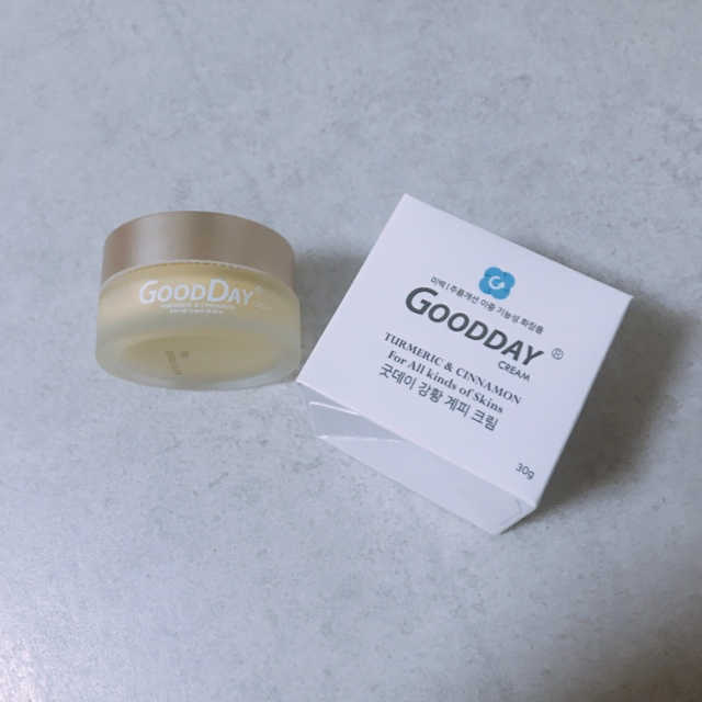 GoodDay 강황 크림 리뷰 사진