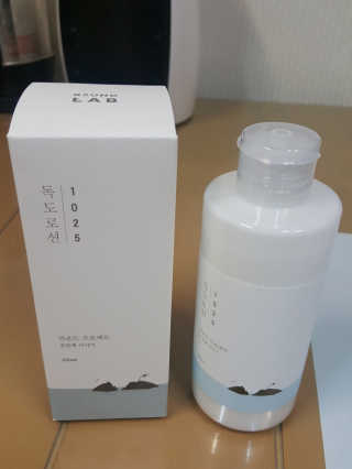 라운드랩 1025 독도 로션 200ml — 4.33점을 준 리뷰어가 2018년 1월 올린 사용 사진