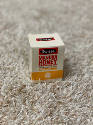 SWISSE 스위스 마누카 허니 디톡시파잉 페이셜 마스크 — 4점을 준 리뷰어가 2019년 12월 올린 사용 사진