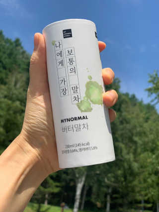 마이노멀 버터말차 - 방탄말차 6개입 — 5점을 준 리뷰어가 2019년 8월 올린 사용 사진