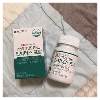 라플레 염창환 박사의 3세대 유산균, 인빅터스 프로 — 4점을 준 리뷰어가 2019년 9월 올린 사용 사진