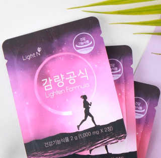[감량공식] 다이어트 건강기능식품 신규 캠페인 — 3점을 준 리뷰어가 2020년 3월 올린 사용 사진