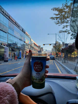 마이카페라떼 말차 아몬드브리즈 7개입 — 5점을 준 리뷰어가 2019년 11월 올린 사용 사진