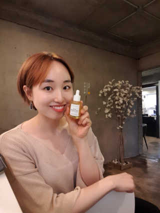 쏘내추럴 실크 콜라겐 글로우 앰플 — 5점을 준 리뷰어가 2019년 7월 올린 사용 사진