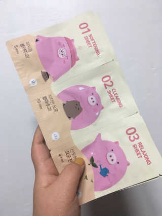 미팩토리 3단 돼지코팩 3매입 X 2 — 3.67점을 준 리뷰어가 2018년 2월 올린 사용 사진