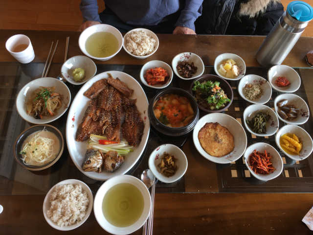 [마니산산채] 보리굴비 정식 2인세트 리뷰 사진