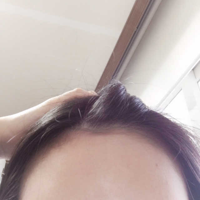 매직헤어컬러쿠션 리뷰 사진