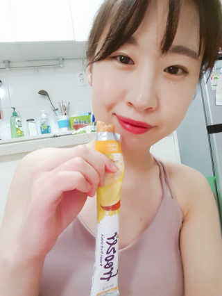 저칼로리 스무디바, 프루져 Froozer 2박스 — 5점을 준 리뷰어가 2018년 7월 올린 사용 사진