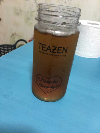 티젠 보이차 + 마이보틀 세트 — 4.67점을 준 리뷰어가 2018년 6월 올린 사용 사진