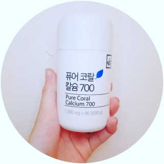 네츄럴굿띵스 퓨어 코랄 칼슘 700 30일분 — 5점을 준 리뷰어가 2018년 9월 올린 사용 사진