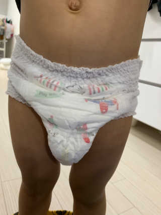 보솜이 액션핏 팬티형 — 5점을 준 리뷰어가 2019년 3월 올린 사용 사진